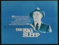 5k109 BIG SLEEP promo brochure '78 cool different cover art of Robert Mitchum!