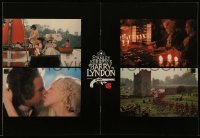 5k108 BARRY LYNDON promo brochure '75 Kubrick, Ryan O'Neal, historical romantic war melodrama!