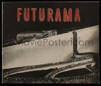 5m054 1939 NEW YORK WORLD'S FAIR program book '40 General Motors' Futurama Highways & Horizons!