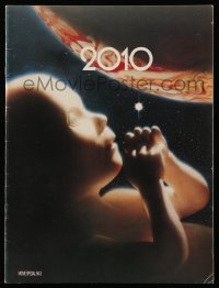 5m055 2010 souvenir program book '84 the year we make contact, sequel to 2001: A Space Odyssey!