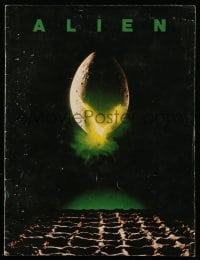 5m060 ALIEN souvenir program book '79 Ridley Scott outer space sci-fi monster classic!