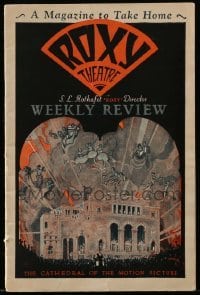 5m050 ROXY THEATRE program September 29, 1928 High School Hero, Arenburg cover art!