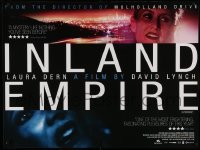 5p094 INLAND EMPIRE British quad '07 Laura Dern, Jeremy Irons, directed by David Lynch!