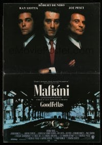 5p434 GOODFELLAS Czech 12x17 '91 Robert De Niro, Joe Pesci, Ray Liotta, Martin Scorsese classic!