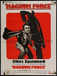 5p606 MAGNUM FORCE French 24x32 '74 Clint Eastwood is Dirty Harry pointing his huge gun!