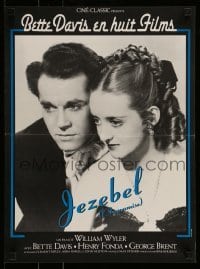 5p663 JEZEBEL French 16x21 R90s Bette Davis, Henry Fonda, directed by William Wyler!