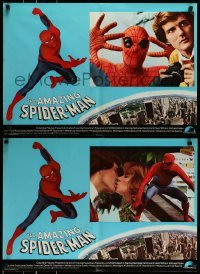 5p754 SPIDER-MAN set of 10 Italian 18x26 pbustas '78 great images of Nicholas Hammond as Spidey!