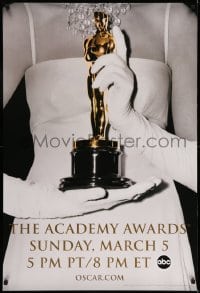 5r021 78th ANNUAL ACADEMY AWARDS DS 1sh '05 cool Studio 318 design of woman w/gloves holding Oscar!