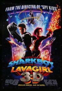 5r027 ADVENTURES OF SHARKBOY & LAVAGIRL DS 1sh '05 Taylor Lautner, David Arquette!