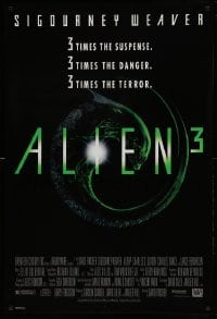 5r036 ALIEN 3 1sh '92 this time it's hiding in the most terrifying place of all!