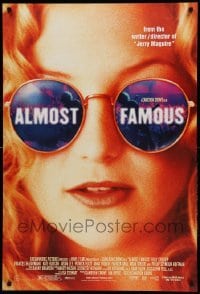 5r041 ALMOST FAMOUS DS 1sh '00 Cameron Crowe directed, pretty Kate Hudson!
