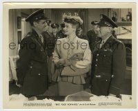 5s092 BEST FOOT FORWARD 8.25x10.25 still '43 Lucille Ball between two military officers!
