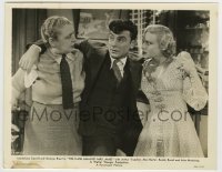 5s147 CASE AGAINST MRS. AMES 8x10.25 still '36 George Brent held by Madeleine Carroll & Dale!