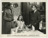 5s182 CONFIDENTIAL AGENT 8x10.25 still '45 Lauren Bacall between Charles Boyer & George Coulouris!