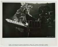 5s241 DR. STRANGELOVE candid 8.25x10 still '64 Stanley Kubrick in his director chair by the camera!