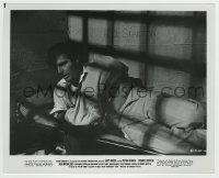 5s248 EASY RIDER 8.25x10 still '69 Jack Nicholson laying in his jail cell, motorcycle classic!