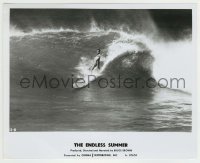 5s263 ENDLESS SUMMER 8.25x10 still '67 Robert August surfing by himself, Bruce Brown classic!