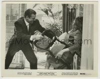 5s311 FROM RUSSIA WITH LOVE 8x10.25 still R65 Connery as Bond attacking Lotte Lenya with chair!
