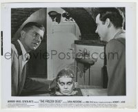 5s312 FROZEN DEAD 8x10.25 still '67 great image of Dana Andrews by severed head on table!