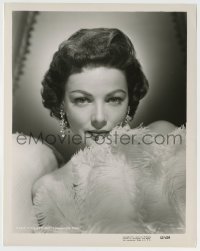 5s319 GENE TIERNEY 8x10.25 still '52 beautiful portrait out of costume from Plymouth Adventure!