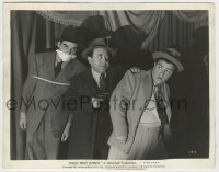 5s377 HOLD THAT GHOST 8x10.25 still '41 Lou Costello held at gunpoint by gagged Marc Lawrence!