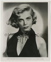 5s497 LIZABETH SCOTT 8.25x10 still '51 sexy portrait in halter top gown from Two of a Kind!