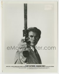 5s521 MAGNUM FORCE 8x10 still '73 best image of Clint Eastwood as Dirty Harry holding .44 magnum!