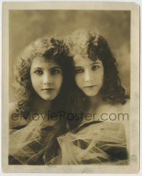 5s535 MARION & MADELINE FAIRBANKS deluxe 8x10 still '10s portrait of the pretty Fairbanks Twins!