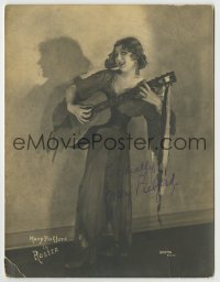 5s550 MARY PICKFORD deluxe 6.5x8.5 still '23 w/guitar from when she made Rosita by K.O. Rahmn!