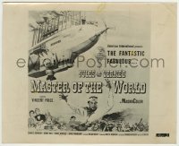 5s552 MASTER OF THE WORLD 8.25x10 still '61 art of enormous flying machine used on the 6-sheet!