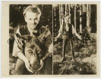 5s562 MIDSUMMER NIGHT'S DREAM 7.75x8.5 news photo '35 James Cagney holding & wearing Bottom mask!