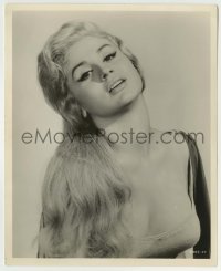 5s598 MYLENE DEMONGEOT 8.25x10 still '50s head & shoulders portrait of the sexy French actress!