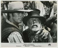 5s646 PAINT YOUR WAGON 8x10 still '69 young Clint Eastwood & shocked Lee Marvin see a woman!