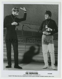 5s689 PRODUCERS 8x10.25 still '67 Andreas Voutsinas dismisses Dick Shawn from Hitler audition!