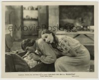 5s706 RAMONA 8x10.25 still '28 Dolores Del Rio & Native American Indian Warner Baxter with baby!