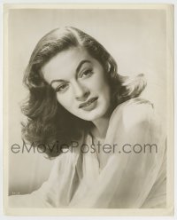5s708 RAMSAY AMES 8.25x10 still '40s head & shoulders portrait of the beautiful actress!
