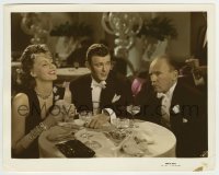 5s023 TWO-FACED WOMAN color-glos 8x10 still '41 Robert Sterling between Greta Garbo & Roland Young!