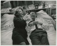 5s961 WHO'S AFRAID OF VIRGINIA WOOLF deluxe 8x10 still '66 Liz Taylor & Richard Burton in bed!