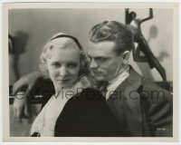 5s967 WINNER TAKE ALL 8x10.25 still '32 great close up of boxer James Cagney & Virginia Bruce!