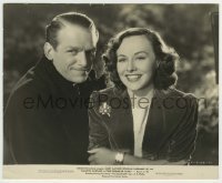 5s990 YOUNG IN HEART 7.75x9.5 still '38 smiling c/u of Paulette Goddard and Douglas Fairbanks Jr.!