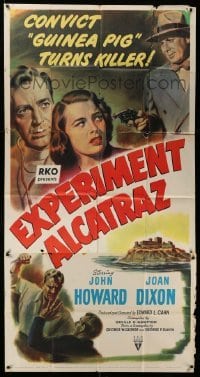 5w433 EXPERIMENT ALCATRAZ 3sh '51 can this radioactive drug drive them to murder?