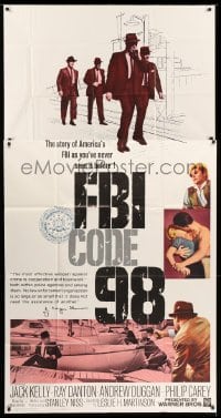 5w439 FBI CODE 98 3sh '64 Jack Kelly, Ray Danton, America's FBI as you've never seen it before!