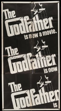 5w480 GODFATHER 3sh '72 Francis Ford Coppola crime classic, great art by S. Neil Fujita!