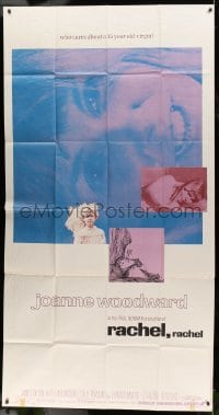 5w794 RACHEL, RACHEL 3sh '68 35 year-old virgin Joanne Woodward directed by husband Paul Newman!