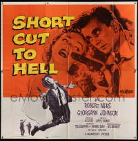 5w215 SHORT CUT TO HELL 6sh '57 directed by James Cagney, from Graham Greene's novel!