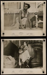 5x875 AIDA 2 8x10 stills '54 great images of sexy Sophia Loren in Verdi's Italian opera!