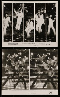 5x978 SATURDAY NIGHT FEVER 2 8x10 stills '77 w/montage of 5 images of disco dancer John Travolta!