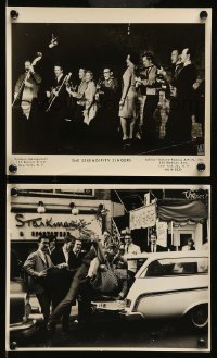5x979 SERENDIPITY SINGERS 2 8x10 music publicity stills '60s cool images of the band, one on stage!