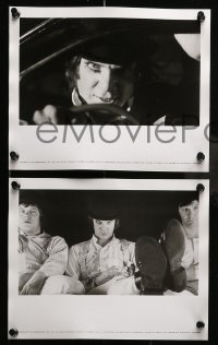 5x469 CLOCKWORK ORANGE 6 deluxe 8x10 stills '72 Stanley Kubrick classic starring Malcolm McDowell!