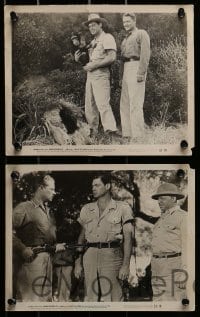 5x344 FURY OF THE CONGO 8 8x10 stills '51 Johnny Weissmuller as Jungle Jim, Sherry Moreland!